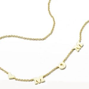 Kendra Scott Mom Heart Gold Chain NWT